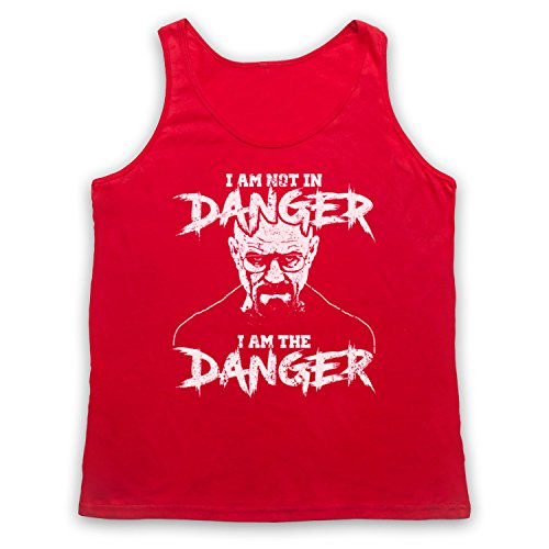 Débardeur Breaking Bad I Am The Danger sans manches pour homme fan de série TV cult