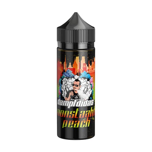 Dampfdidas Aroma Monstaahh Peach, Longfill Shake and Vape zum Mischen mit Base Liquid für e-Zigarette, ohne Nikotin Cover