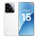 Xiaomi Smartphone 15, 12 + 256 GB, bianco, fotocamera principale Leica 50 MP, batteria 5240 mAh, HyperCharge 90 W, HyperAI (adattatore di alimentazione non incluso)