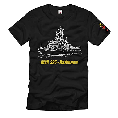 Copytec MSR 326 Rathenow t-shirt noir 4 flottille grande taille