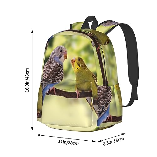 Sac à dos perruches bleu et vert cabine pour éviter la soute - 6
