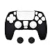 MUNLAIT PS5 Controller-Skin, verschleißfeste rutschfeste Silikon staubdichte Schutzhülle, kompatibel mit PS5 DualSense Wireless Controller (1 x PS5 Controller Skin + 2 Daumengriffkappen)