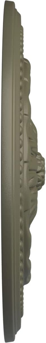 Ekena Millwork CM15CHSSF 15-3/4" x 1-7/8" Chester Ceiling Medallion, Spartan Stone