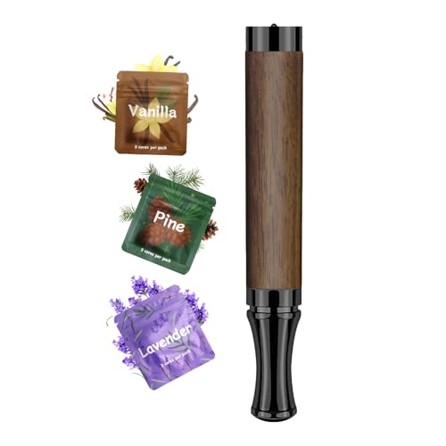 ASTOFLI Handheld Device for Anxiety Relief- Adjustable Air Outlet Handheld Device for Adults - Breath Free Stress Relief Device with Flavor, Meditation Jewelry Gifts for Women and Men