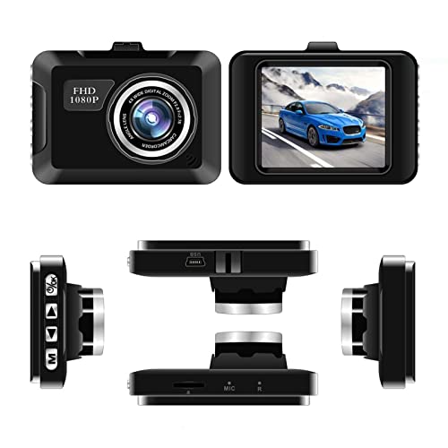 Dashcam HD 1080P | dados automóveis - Câmera painel automóvel gravação em loop com ventosa cartão SD