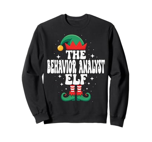 The Behavior Analyst Elf Funny Christmas �}�b�`���O�t�@�~���[ �g���[�i�[