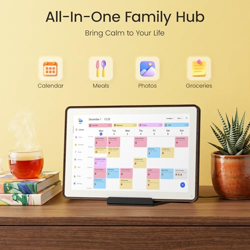 Image of Dragon Touch 10.1 inch Digital Calendar Chore Chart - Digital Picture Frame, Smart Family Planner, Hearth Display Desk Digital Calendar Best Gift for Women, Mom,Christmas, Wedding