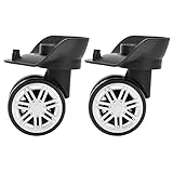 [Set complet] Le paquet contient tout ce dont vous avez besoin pour la réparation : des roues à double rangée, diverses vis et éléments de fixation. Ce set polyvalent convient à la plupart des modèles de valises et vous fait gagner du temps et des tracas.