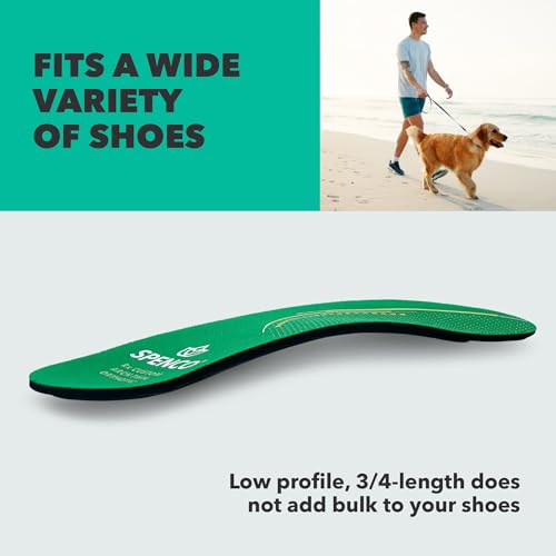 Image of Spenco Rx Thinsole 3 /4 Length Shoe Insoles, Women's 11-12.5 /Men's 10-11.5