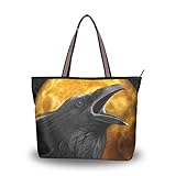 Geeignete Anlässe: Sie können sie als lässige Handtasche, Wochenend-Reisetasche, Schultasche, Bürotasche, Einkaufstasche, Wickeltasche usw. verwenden. Sehr langlebig und hält alles, was Sie brauchen. Taschen mit Griff an der Oberseite für jede Veranstaltung wie Arbeit, Reisen, Schule, Dating, Shopping, Ausflüge, Fitnessstudio, Wochenendausflüge und den Alltag