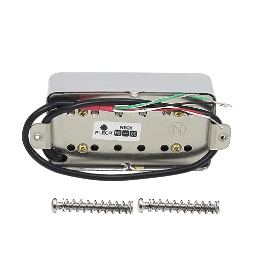 FLEOR Alnico 5 – micro manche 7-8K et micro pont 14-15K, ensemble de micros Humbucker à 4 fils pour guitare électrique de Style LP – vue 5