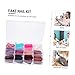 Beatifufu 240pieces Frosted Ballet Fake Nails Manicure Tips for Diy Nail Art Versatile Designs for Weddings Parties and Everyday Use Suitable for All Finger