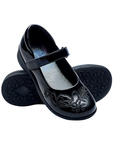 Disney Zapatos Zapatos Lilo Y Stitch | Stitch Zapatillas para Niña | Zapatos Colegio Niña | Negro 27