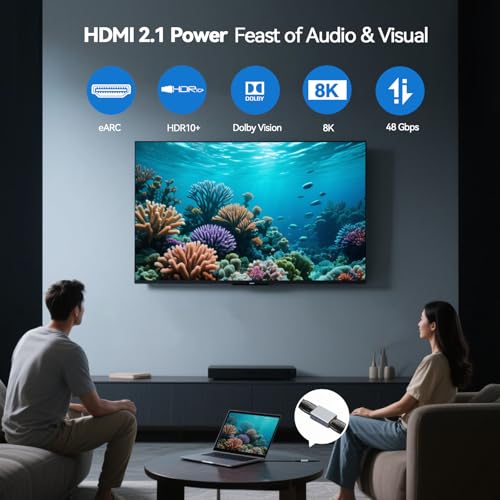 Adaptador HDMI 2.1 Hembra a Hembra Pack 3 miniatura 5