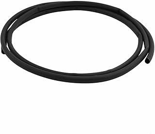 Tool parts 8mm Dia 4:1 Ratio Heat Shrink Tube Wire Wrap Cable Sleeve Tubing 2m Length Black