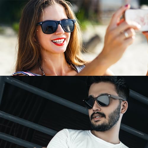 Image of Joopin Square Sunglasses Polarized UV400 Designer Sun Glasses Men Women