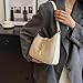 CanVia Mini Ladies Shoulder Bag, Underarm Bag, Cute Handbag, French Fashion Purse For women, Tote bag For Women (White)