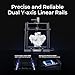 Creality Large 3D Printer CR-M4, 17.71x17.71x18.5in Large Print Size 25-Point CR Touch Auto Leveling, Sprite Direct Dual-Gear Extruder, Flexible Fast-Heating Bed for Company and School