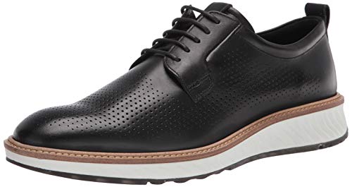 ST.1 Hybrid Plain Toe 2.0, Black Perforated, 41 by ECCO - Used condition - US$136.13