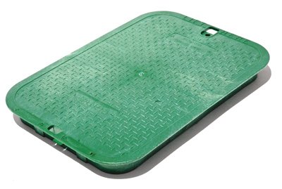 212 Main 113C 12 x 17 Inch Green Valve Box Cover