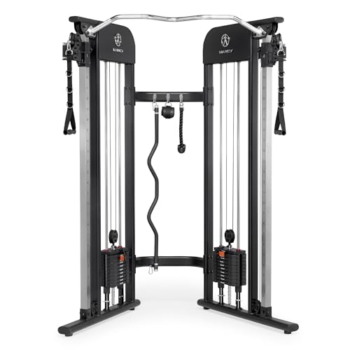 Marcy MFT-942 Functional Trainer, Máquina de Poleas con Peso Guiado
