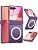LEIAU for Samsung Z Flip 7 Case: Slim Frosted Transparent Phone case [Compatible with MagSafe][Hinge Protection][Screen protecter] Shockproof TPU+PC Cover for Galaxy zflip 7 5G 2025 Purple