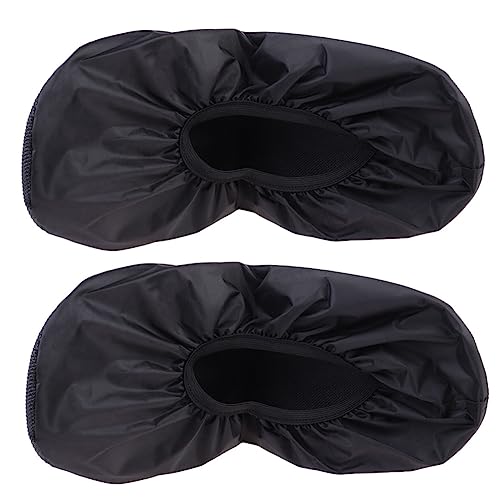 SUPVOX 1 Pair Anti-Slip Shoe Covers Water Resistant for Bowling Non-Slip Indoor Foot Cover