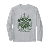 スターウォーズ トラベル バケーション エンドール 国立公園 Ewoks 長袖Tシャツ