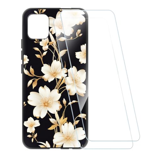 ESACMOT �v�����g�P�[�X + 2�������K���X�t�B���� Nokia C110 4G �Ƃ̌݊�������, �Ռ��z���\�t�g�J�o�[ HD�N���A (���F�̉�)