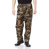 [ カジメイク ] 迷彩パンツ グリーン 4L [ 品番 ]2218