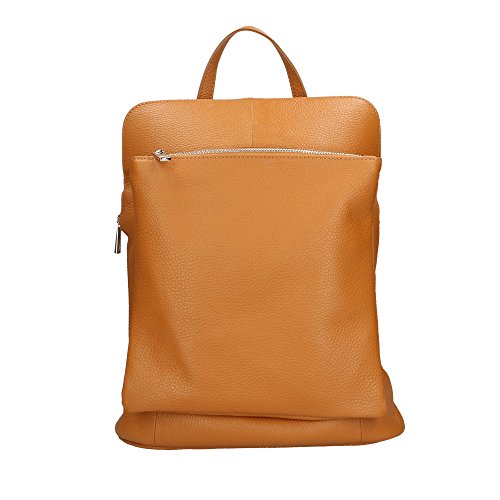 Articolo Nuovo con cartellino Chicca Borse Borsa Zaino Donna in Pelle Made in Italy 29x37x11 Cm