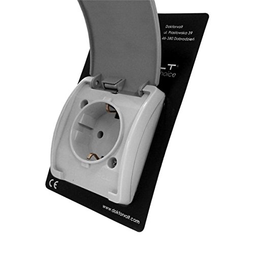 EL BJ 20 EUK-84: Inserto presa schuko con coperchio ribaltabile da