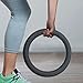 Aosekaa Weight 5lb Non Slip for Indoor and Outdoor, Practice Weighted Circle, Fitness Weight Circle, for Yoga Strength Training, Black