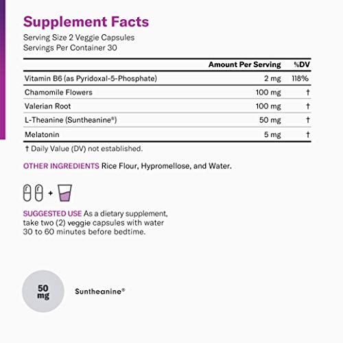 Natural Effective Sleep Aid For Adults - Supports Deep Refreshing Rem Sleep Fast, No Grogginess - Melatonin - Valerian Root - Chamomile+ - Sleeping Pills For Adults - Drug Free & Non-Habit-Forming #TOP4