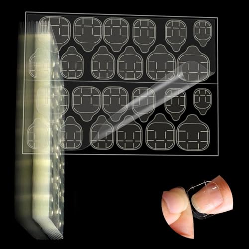 Azpepsi AZPEPSI0417 480Pcs(20Sheets) Double Side Nail Adhesive Tab For Press On Nails Glue Sticker Waterproof Breathable Super Sticky Nails Tab thumb #1
