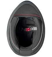 Integralhelm Motorradhelm Rallox 67 Größe M schwarz matt Motorrad Roller Sturz Helm – Ansicht 6