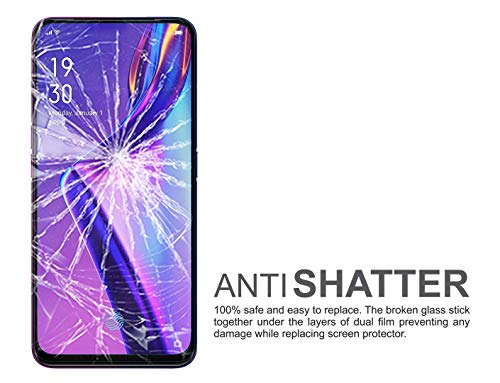 Image of Screen Protector for Huawei Honor 9X / Y9 Prime (2019) (Black) Tempered Glass Edge-to-Edge 6D Screen Guard With Installation Kit