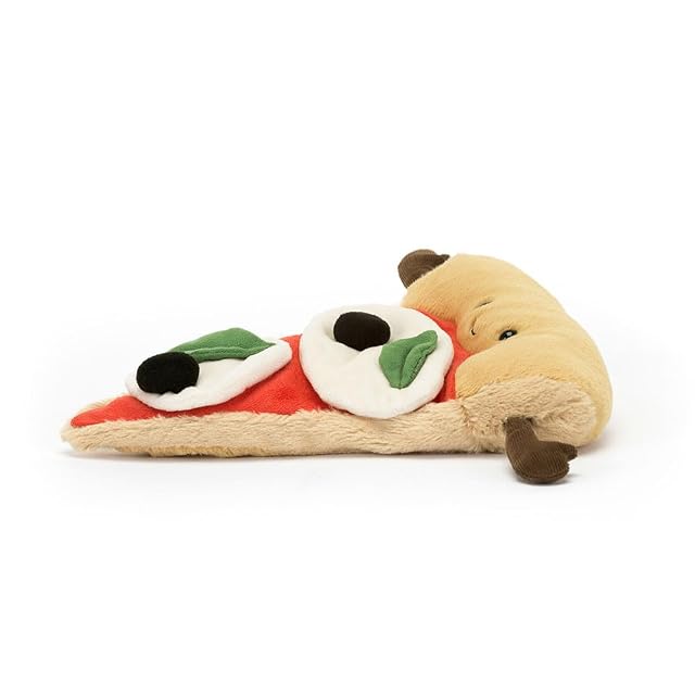 Foto 2 de 3 de Jellycat Amuseables Rebanada de pizza - Altura: 23 cm x ancho: 19 cm x profundidad 5 cm