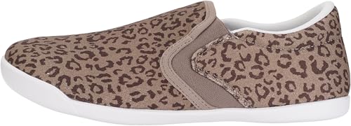 Image of WHITIN Women's Wide Barefoot Shoes | Elastic V-Detail Classic Slip-On | Minimalist Walking Sneakers