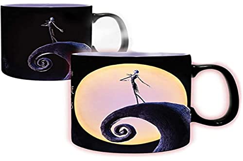 ABYstyle - Disney - Mr Jack's Strange Christmas - Colour Changing Mug with Heat - 460ml - Jack and Moon