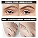 LSxia 2 Pcs Peel Off Eyebrow Gel Set, Natural Color Eye Gel Long-Lasting Waterproof Brow Tattoo, Easy Peel Off Brow Makeup - Up To 3 Days (Brown)