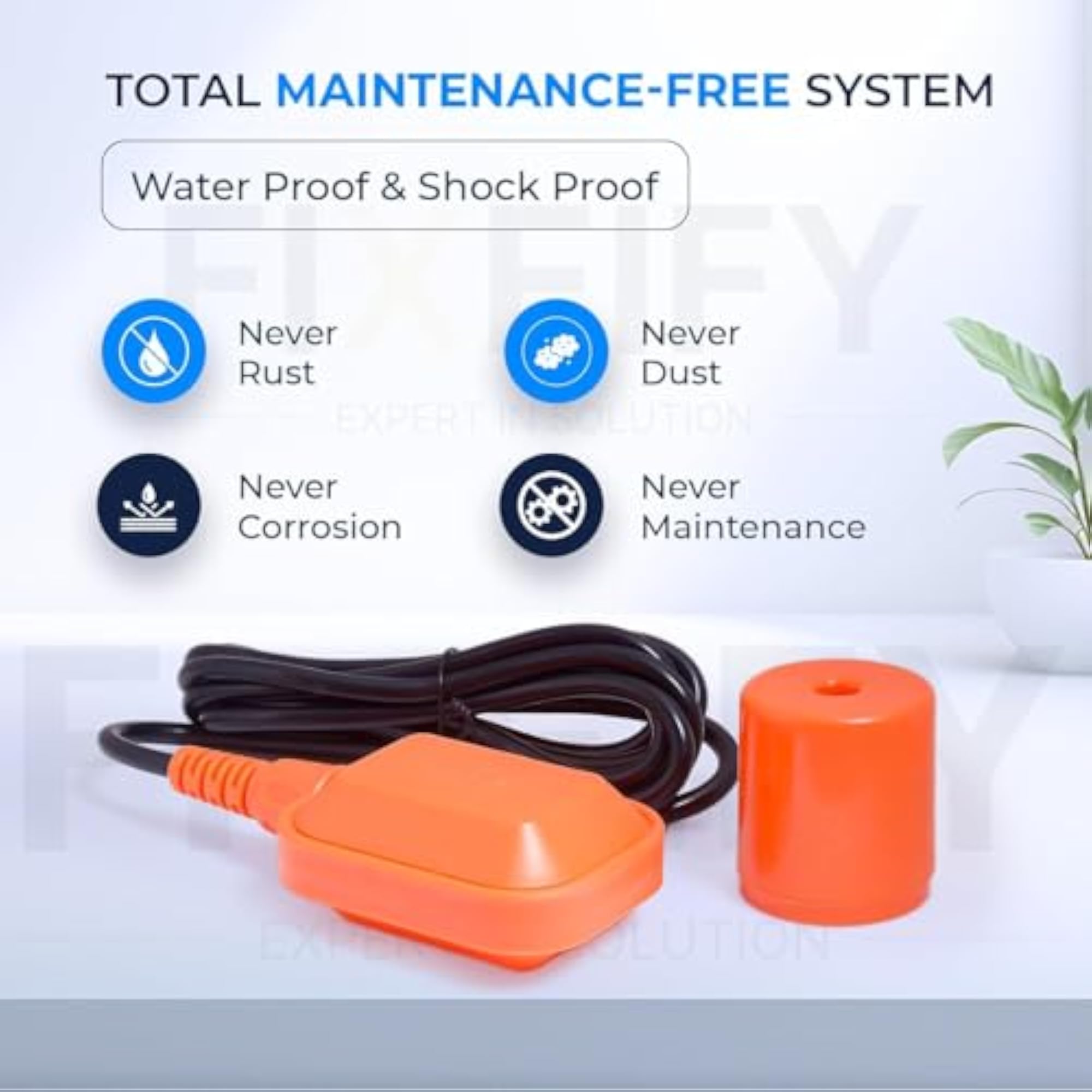 Viraal Automatic Water Pump Controller Switch with Float Sensor