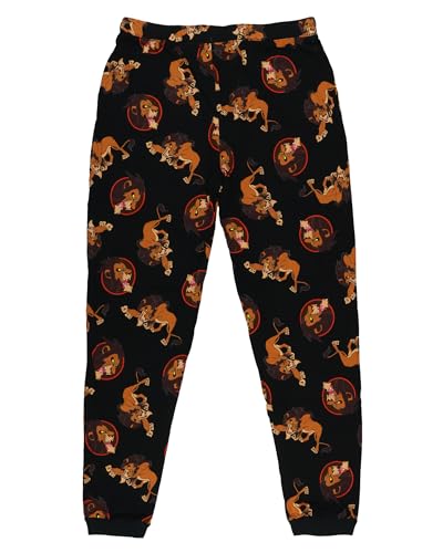 Disney The Lion King Pajama Pants Adult Scar All Over Print PJ Lounge Joggers4