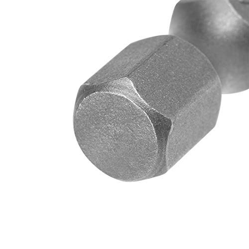 VictorsHome T10 Torx Punte Per Cacciavite Magnetiche, 1/4 Di Pollice Gambo Esagonale Lunghezza 2 Pollici S2 Acciaio Sicurezza Stella 6 Punti Cacciavite Kit 10 Pezzi - Foto 2