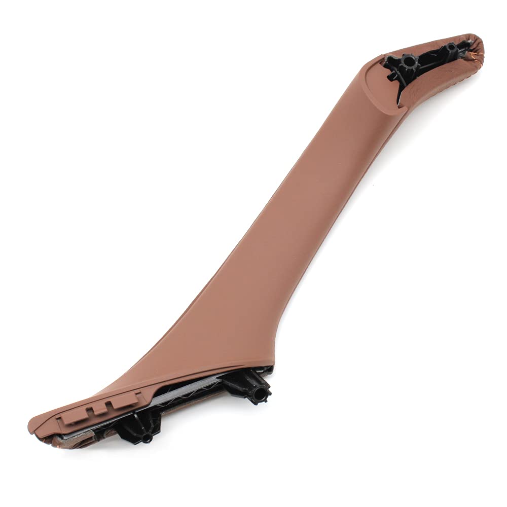 Goodithy Right Passenger Side Door Handle Assembly, Compatible with BMW 5 Series F10 F11, Interior Door Handle Complete Replacement for BMW 520 523 525 528 530 535 2010-2017(Brown)