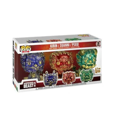 Vinyl Pop Figure!: Asia - Auspicious Beast (Mindstyle Sdcc 2022 Exclusive Kirin / Suanni / Pixiu)