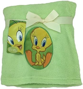Looney Tunes Applique Plush Polyester Blanket 30 X 40 Inches (76.2 X 101.6 Cm...