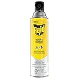 Raid Wasp and Hornet Killer, Wasp Killer Spray for Home Use Kills Bugs and Nests on Contact, Including Paper Wasps, Yellow Jackets, Mud Daubers and More, 400g (Pack of 1)