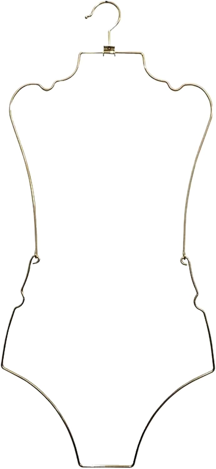 Wire Hangers, Body Shaped Lingerie Hangers, Foldable Metal Display, Bathroom Suits Organizer for Stores, Bedroom Stores
