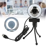 Kamera internetowa HD, obracana o 360° kamera internetowa do komputera PC 1080P 2,0 MP Wyraźne wideo do prowadzenia konferencji w celu nauczania